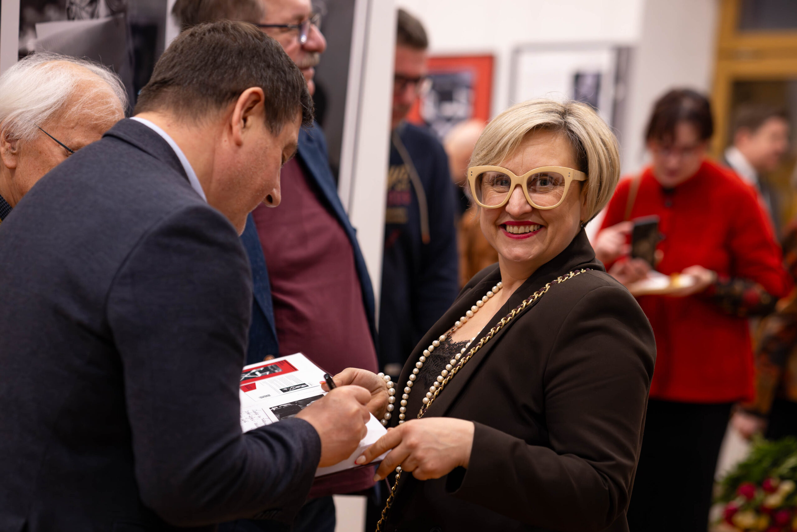 wernisaż wystawy Ireneusz Sobieszczuk, Małgorzata U. Golińska